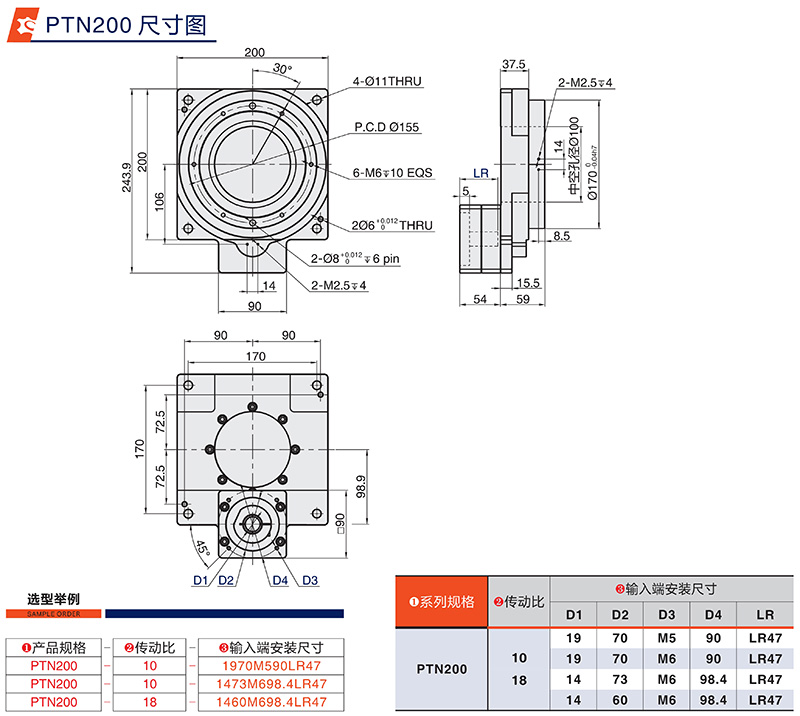 200中（zhōng）空轉台（tái）