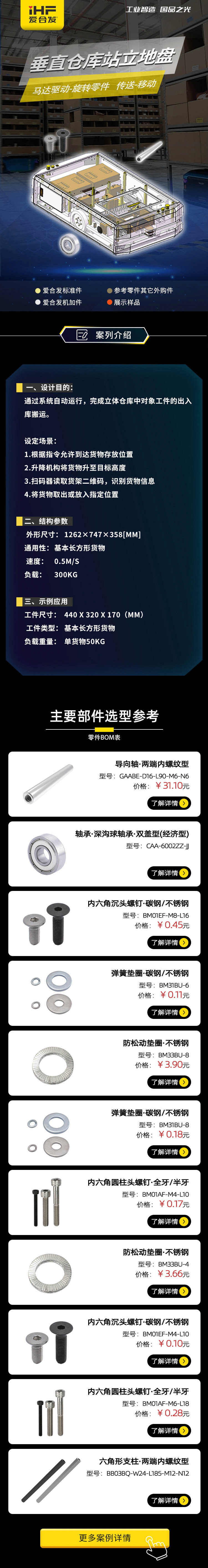 愛合（hé）發垂直倉庫站（zhàn）立地（dì）盤案例介（jiè）紹